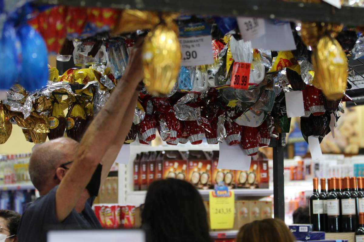 Comércio de ovos de páscoa na Semana Santa/Fabio Rodrigues Pozzebom/Agência Brasil