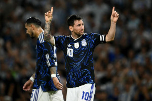  Messi foi o destaque da Argentina contra a Z&acirc;mbia