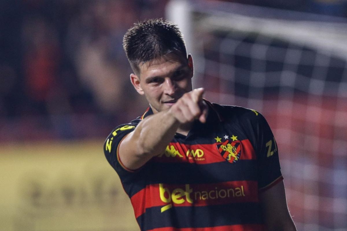 Pedro Perotti, centroavante do Sport/Rafael Vieira/DP Foto