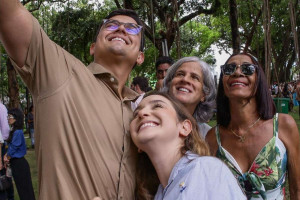 Victor Marques na entrega da segunda etapa do Parque da Tamarineira