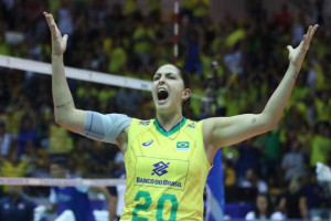 Ana Beatriz, atleta da sele&ccedil;&atilde;o brasileira de v&ocirc;lei feminino