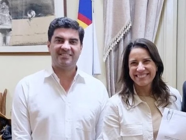 Governadora Raquel Lyra e deputado estadual Kaio Maniçoba/Foto: Reprodução/ Redes Sociais