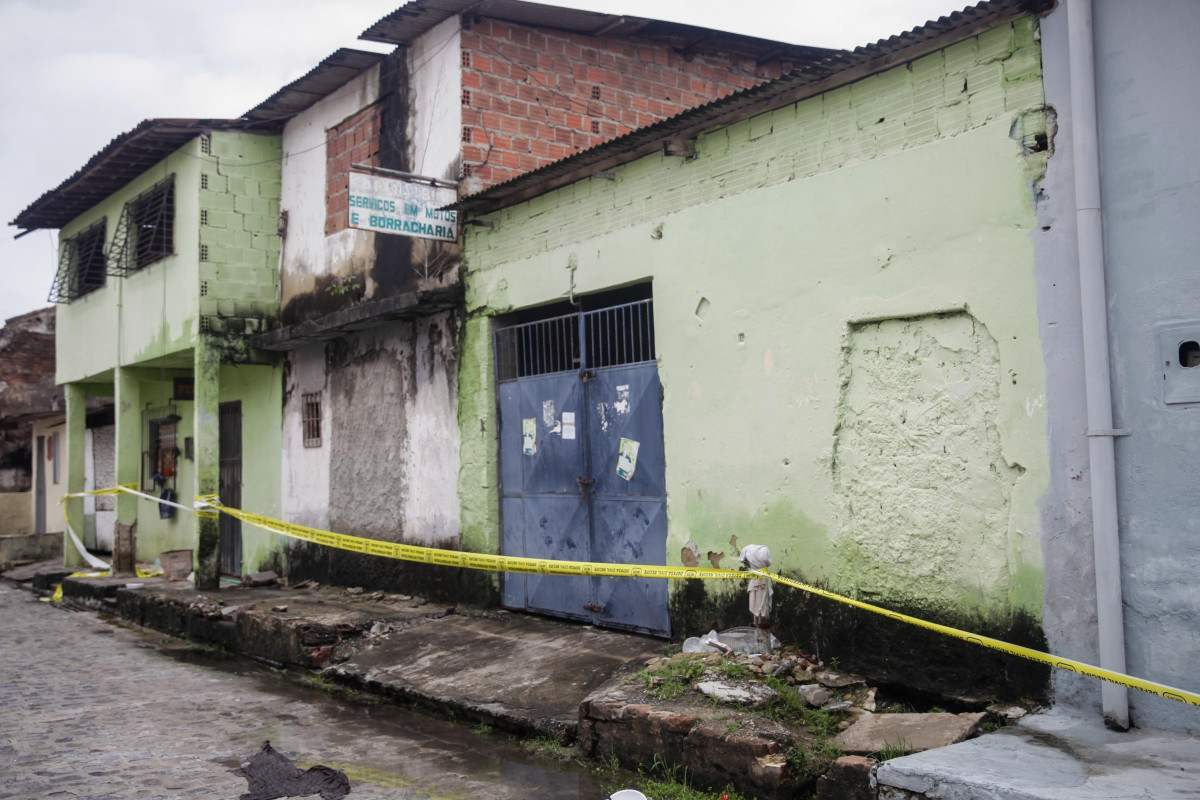 Dezessete imóveis na comunidade do Pilar foram interditados/Marina Torres/DP Foto