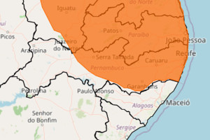 Previs&atilde;o do Inmet para Pernambuco nesta ter&ccedil;a