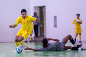 Pernambucano Cl&eacute;ber Andr&eacute;, atleta de futsal