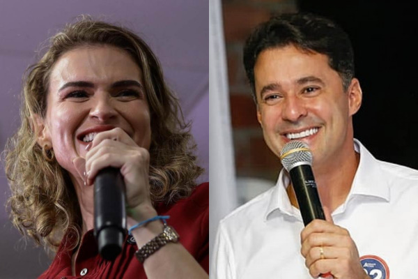 Marília Arraes e Anderson Ferreira /Rafael Vieira/DP Foto | Divulgação