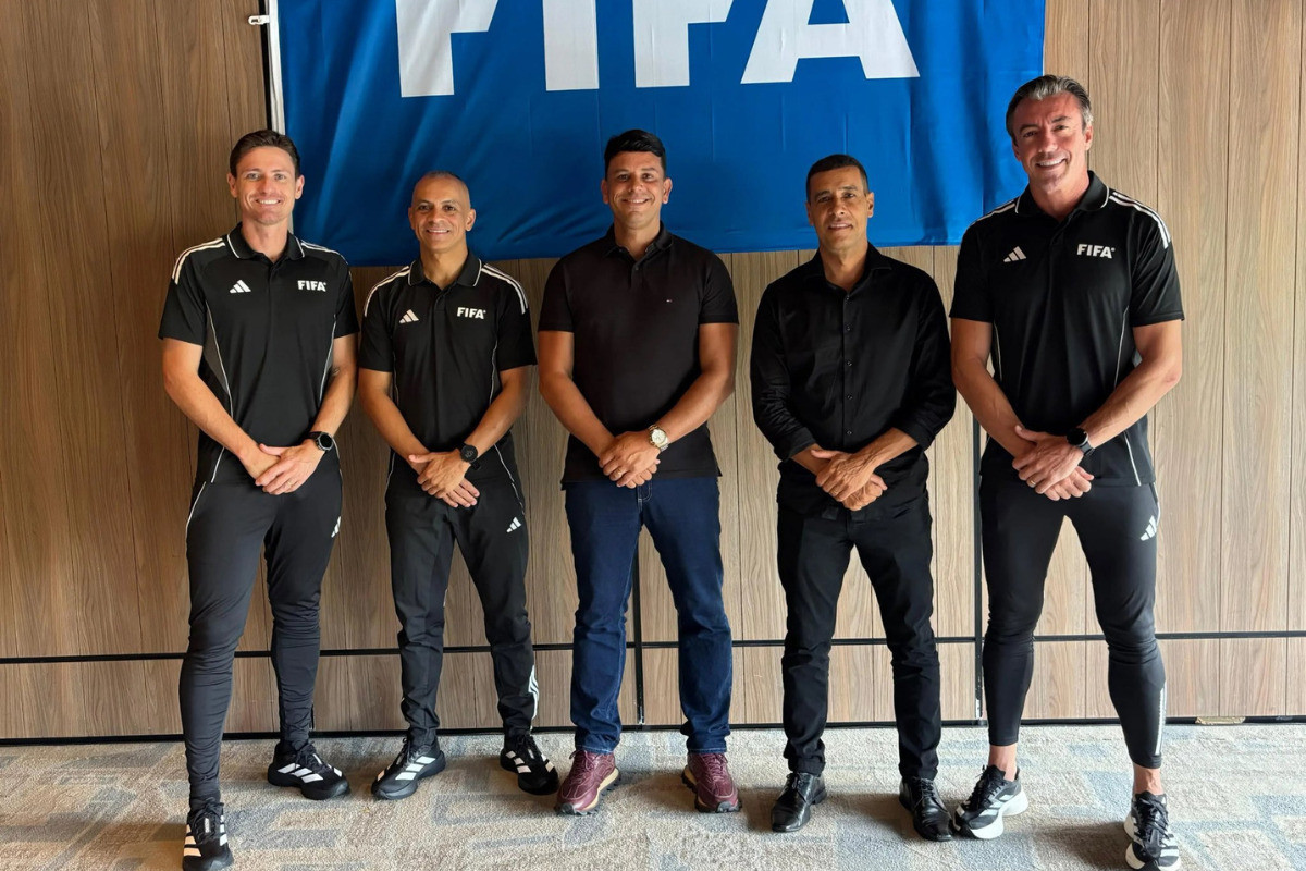 Brasil bate recorde na arbitragem da Copa do Mundo com Wilton, Abatti, Claus e seis assistentes
/Foto: Divulgação