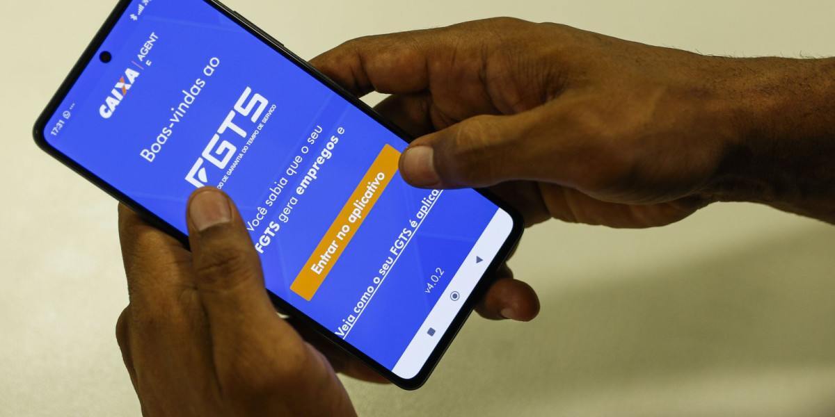 Aplicativo do Fundo de Garantia do Tempo de Serviço/Joédson Alves/Agência Brasil