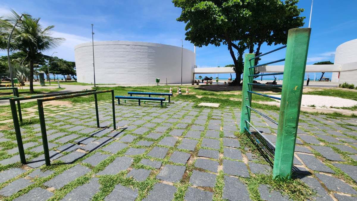 Parque Dona Lindu, em Boa Viagem (Marília Parente/DP)