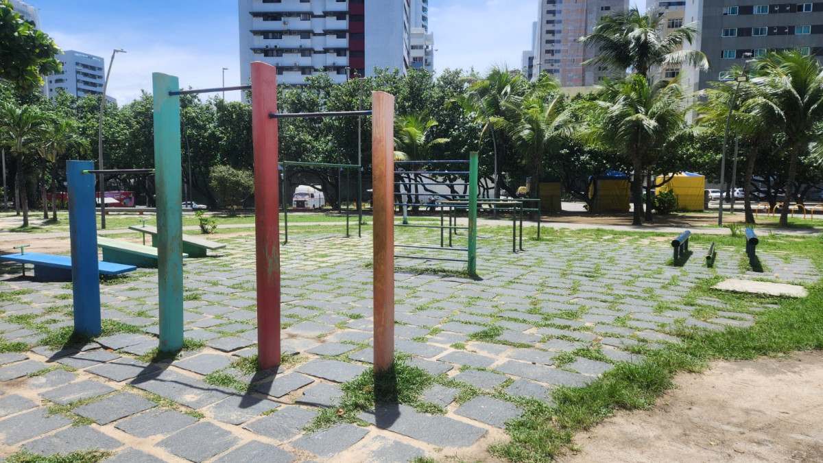 Parque Dona Lindu, em Boa Viagem (Marília Parente/DP)