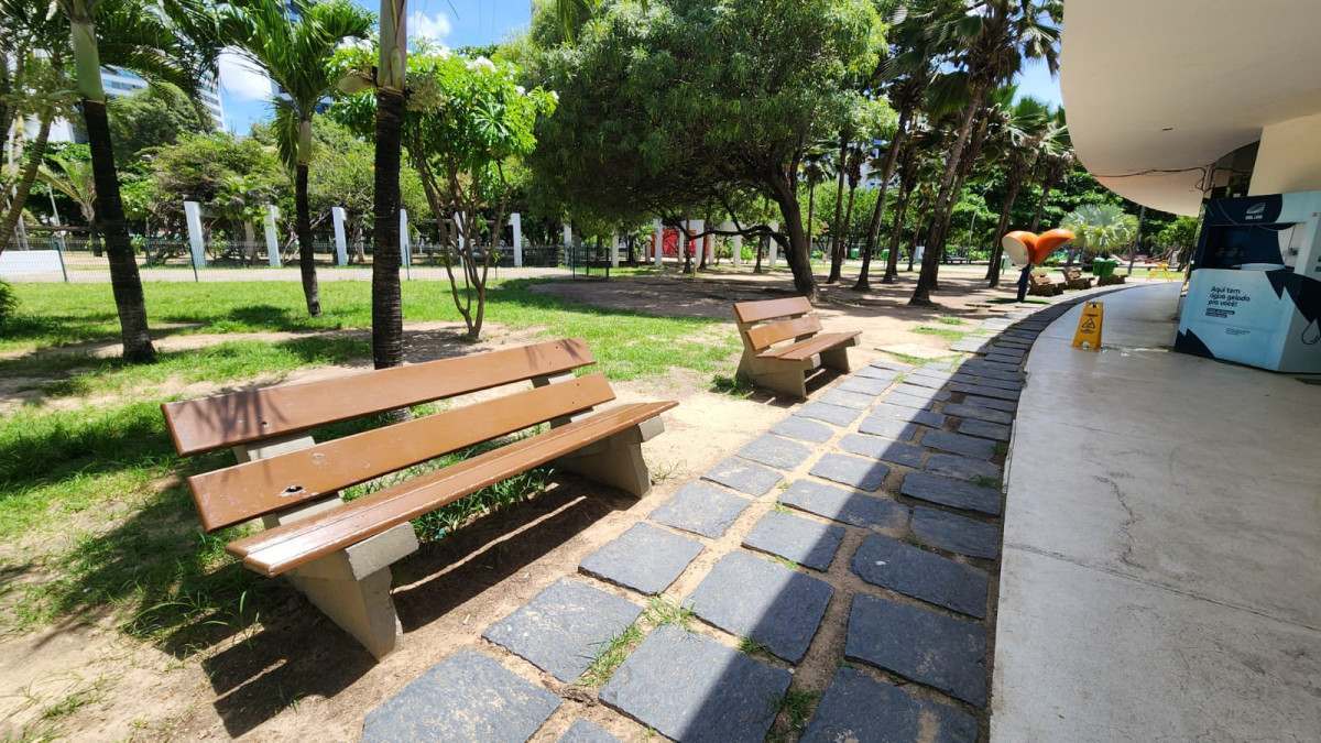 Parque Dona Lindu, em Boa Viagem (Marília Parente/DP)