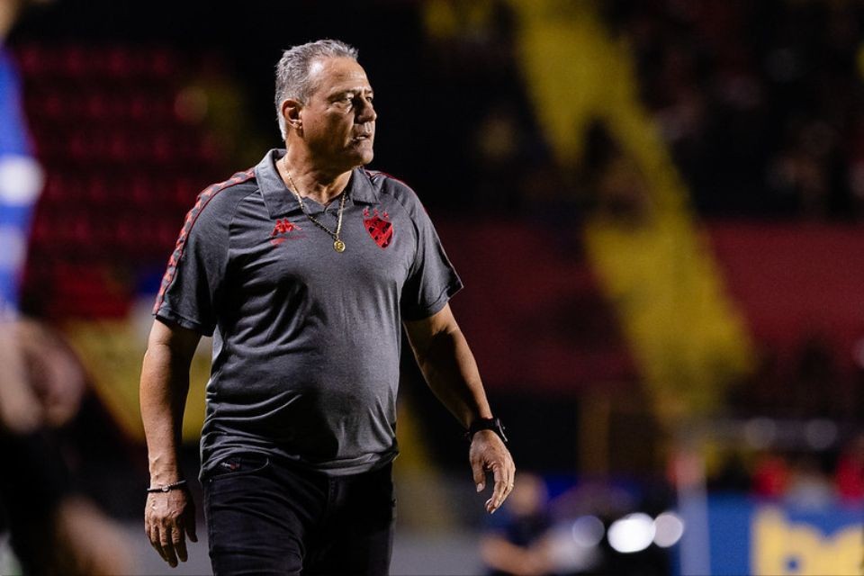 Márcio Goiano, técnico interino do Sport/Paulo Paiva / SCR
