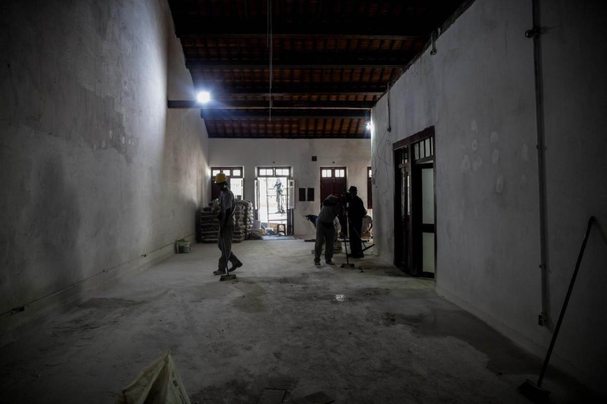 Espaço que apresentou os problemas na estrutura do piso agora sediará exposições temporárias no complexo do MAC (Marina Torres/DP)