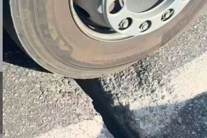 Motoristas temem que viaduto de Prazeres ceda