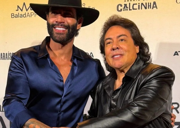 Gusttavo Lima e Calcinha Preta firmam parceria /Derick Souza/Giro Blog