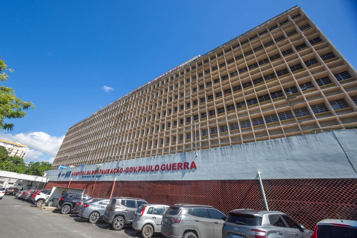 Hospital da Restauração (HR), no Recife/Foto: Rafael Vieira/DP Foto