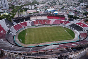 Est&aacute;dio do Arruda, casa do Santa Cruz