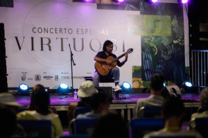  Gabriele Leite se apresenta na abertura da 27&ordf; edi&ccedil;&atilde;o do Virtuosi