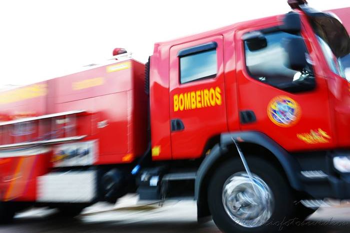 Viatura do Corpo de Bombeiros/Foto: Bombeiros/Reprodução.