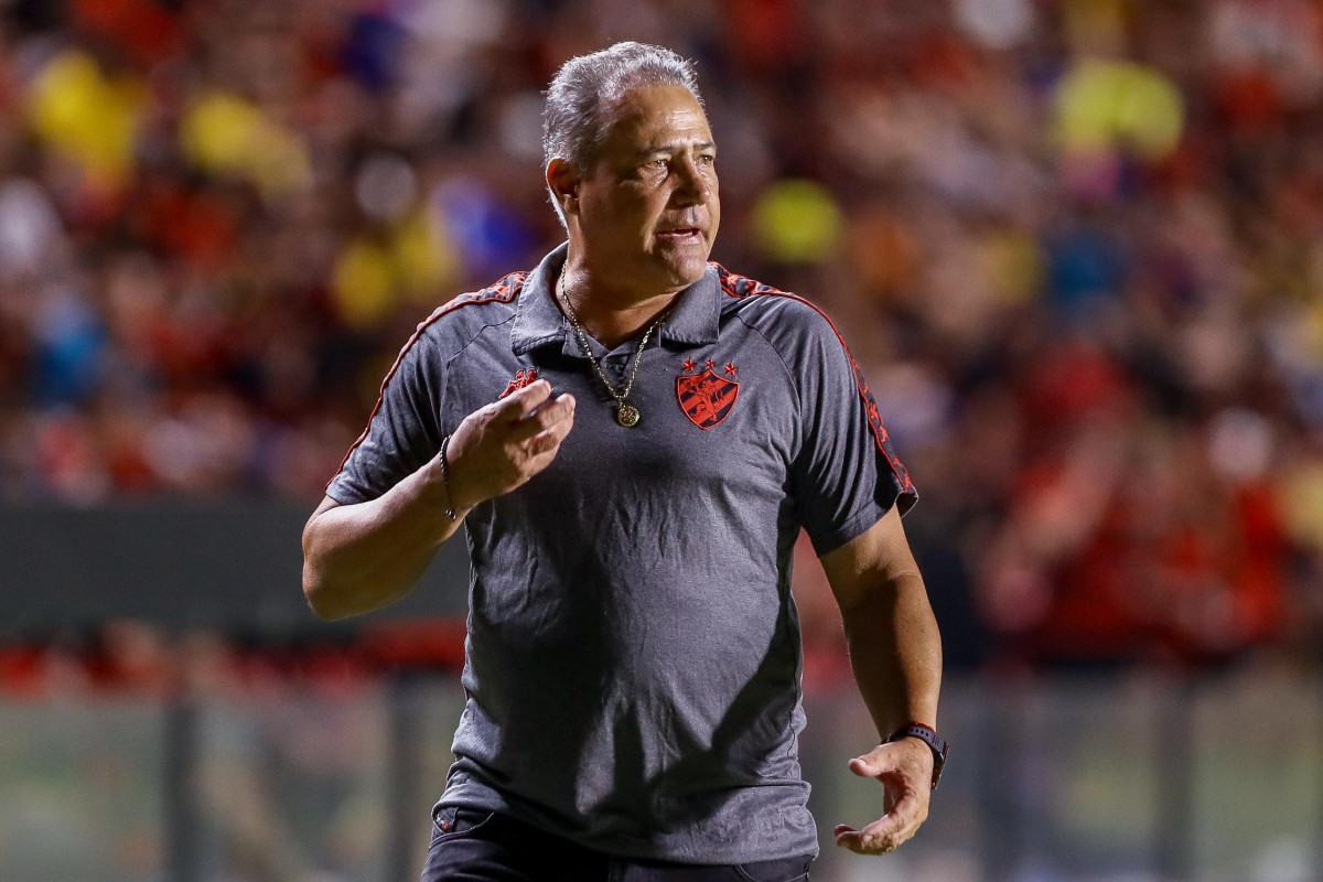 Márcio Goiano, técnico interino do Sport/Rafael Vieira/DP Foto