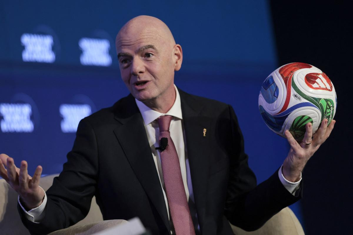  Gianni Infantino, presidente da FIFA/ AFP