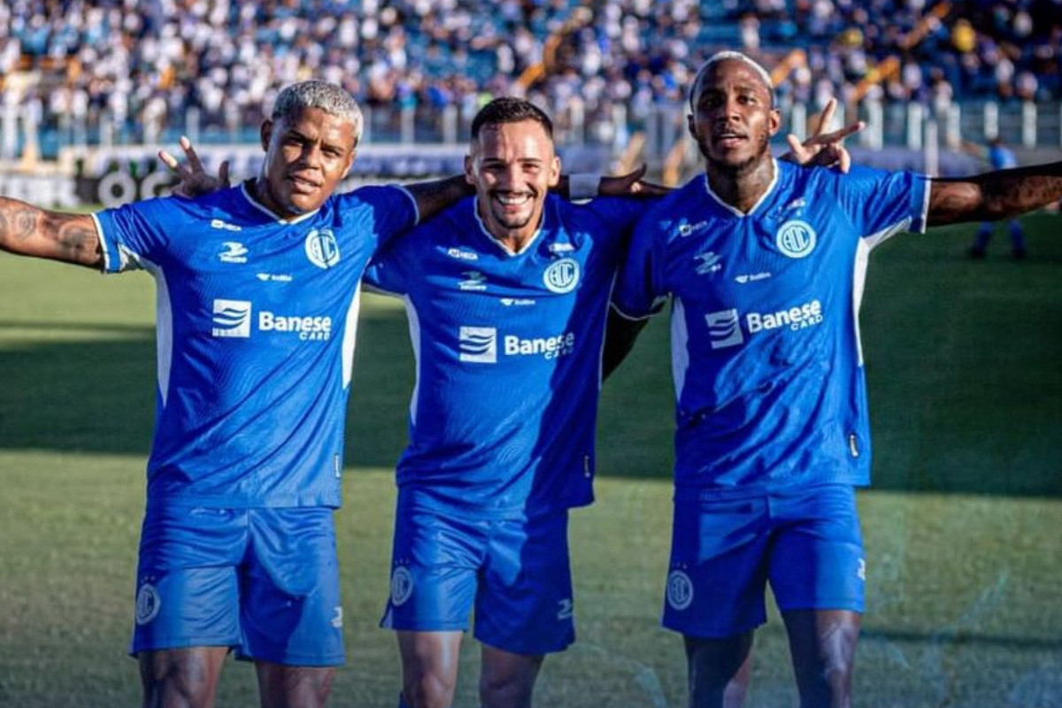 Jogadores do Confiança/Sergio Luiz/Confiança