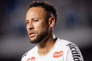 Neymar, atacante do Santos