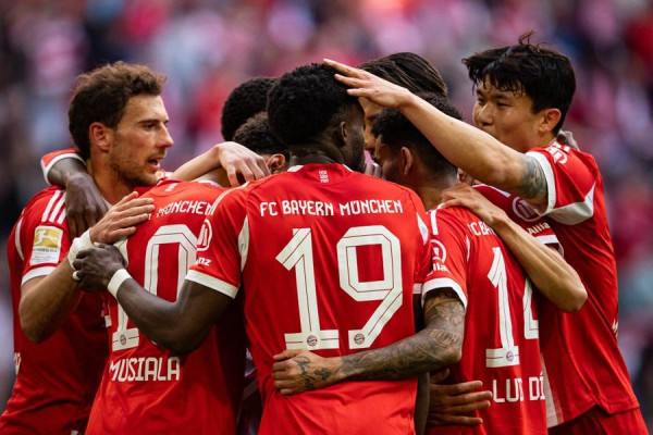 Jogadores do Bayern/Divulgação/Bayern