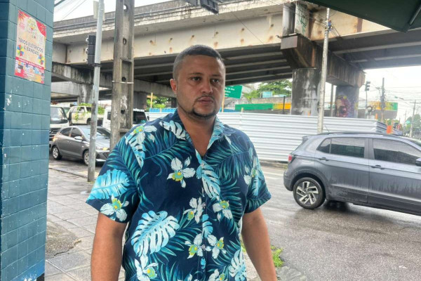 Robson afirma que obra ajudará os usuários de BRT