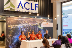 O lan&ccedil;amento contou com a participa&ccedil;&atilde;o do Diretor de Engenharia da ACLF, Fernando Fink, do Presidente da ACLF, Avelar Loureiro Filho, Sandro Guedes, urbanista e Eduardo Eichenberger, fundador e CEO da Global Governance