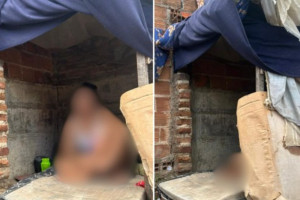 Jovem de 17 anos foi encontrada em condi&ccedil;&otilde;es insalubres, isolada no quintal de uma casa em Santana do Ipanema
