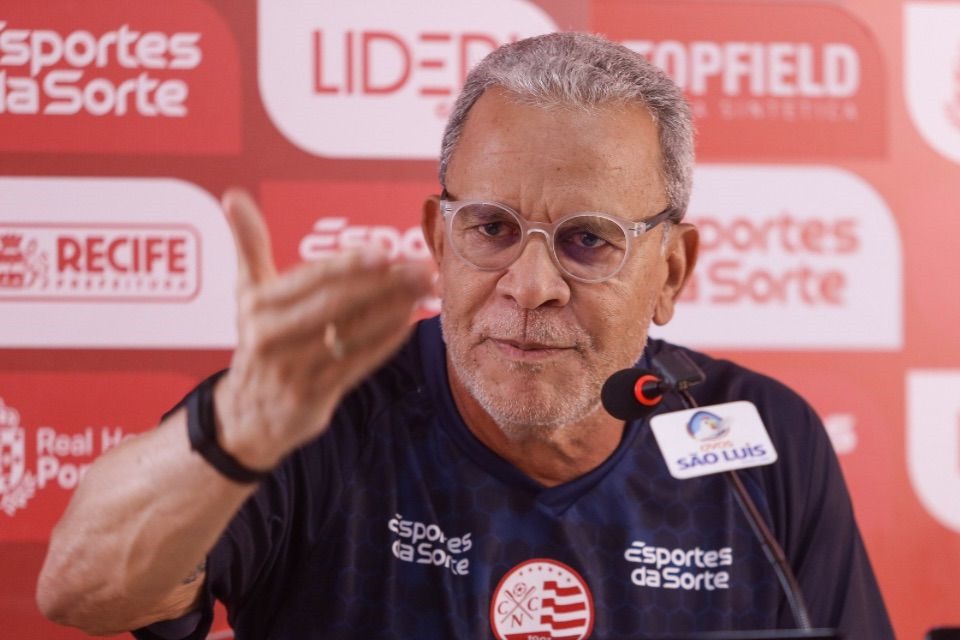Hélio dos Anjos, treinador do Náutico/Rafael Vieira/CNC