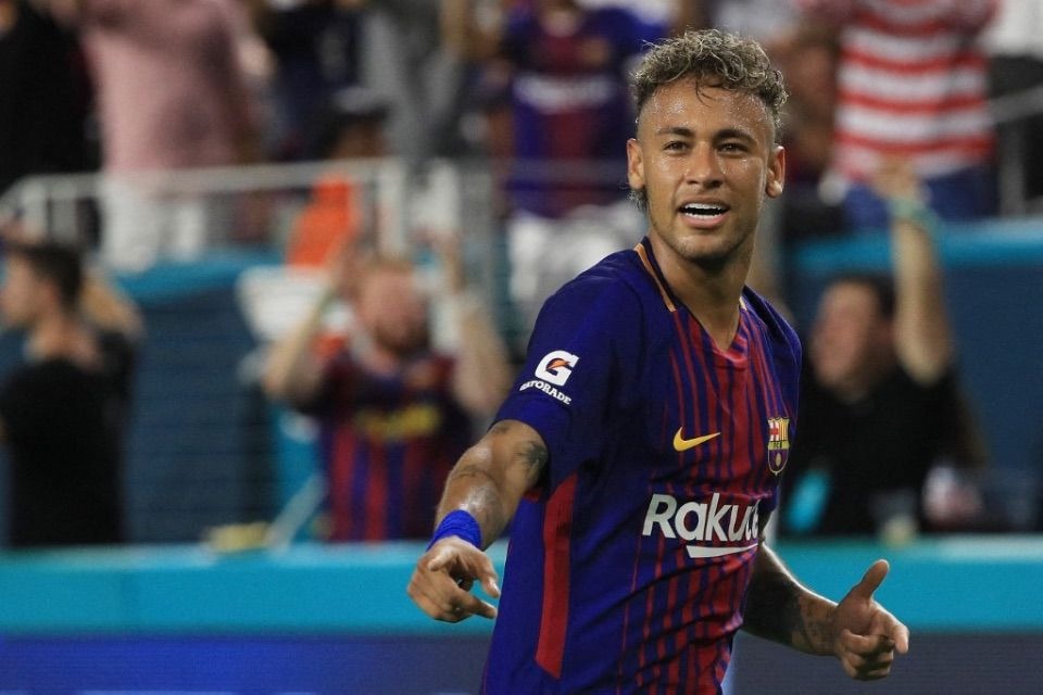 Neymar em ação pelo Barcelona/MIKE EHRMANN / GETTY IMAGES NORTH AMERICA / GETTY IMAGES VIA AFP