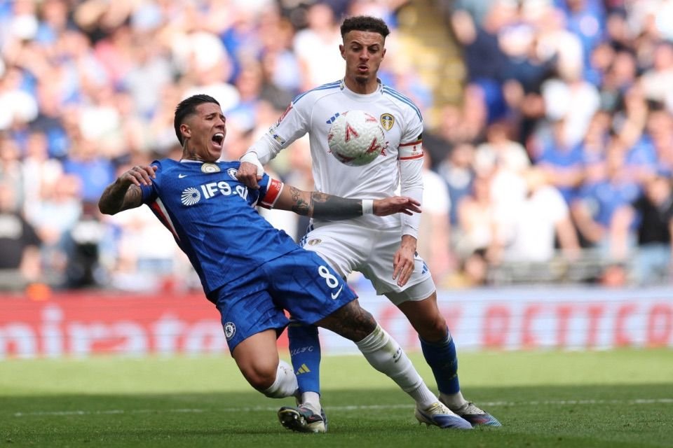 Partida entre Chelsea x Leeds United pela Copa da Inglaterra/ADRIAN DENNIS / AFP