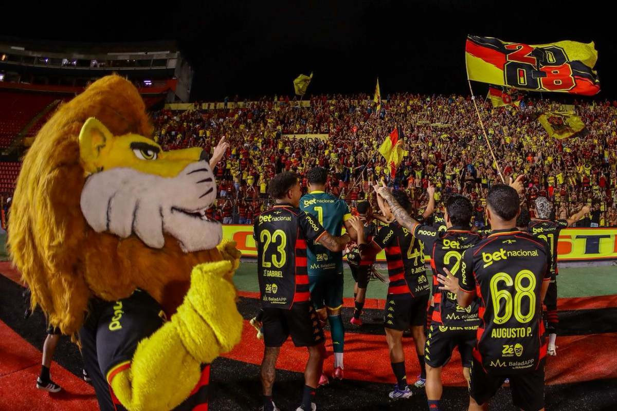 Jogadores e torcida do Sport/Rafael Vieira