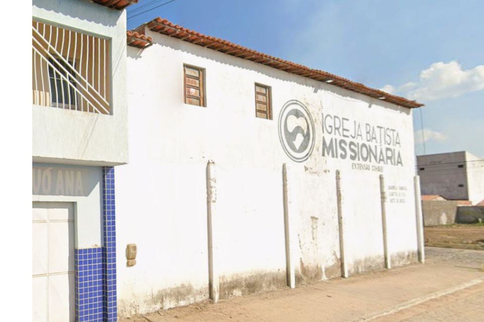 Igreja Batista Missionária de Cabrobó, no Sertão de Pernambuco/Reprodução/Google Street View