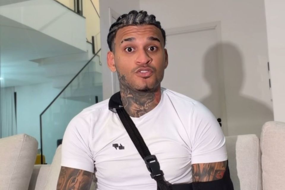  Anderson Neiff após tentativa de homicídio /Foto: Neiff via Instagram