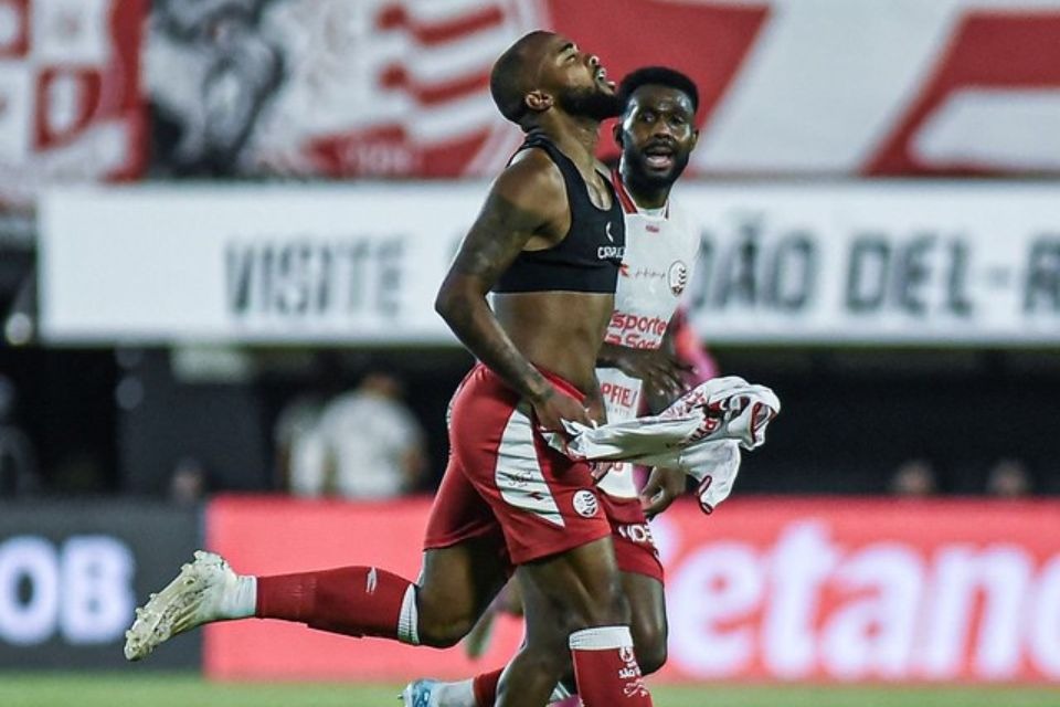 Jogadores do Náutico em comemoração de gol/Maik Ribeiro /CNC