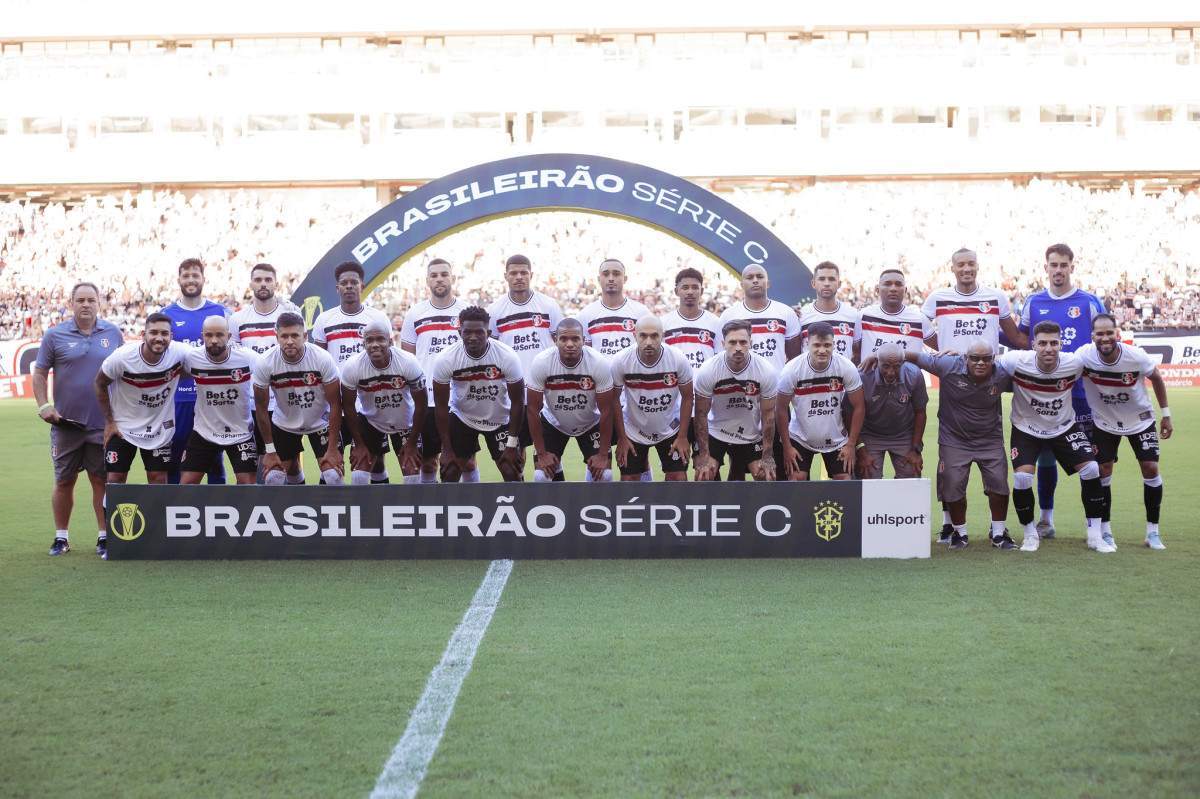 Jogadores do Santa Cruz/Sávyo Miguel/FPF