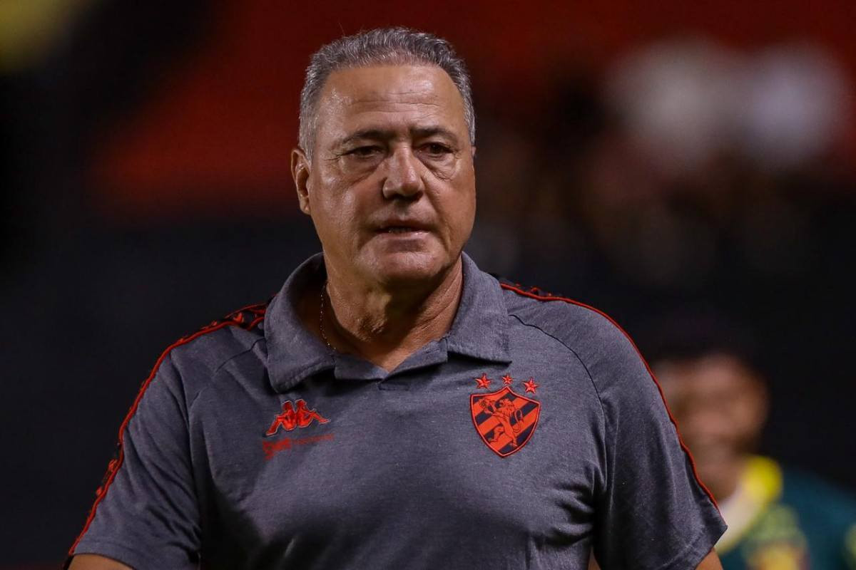 Márcio Goiano, técnico do Sport/Rafael Vieira