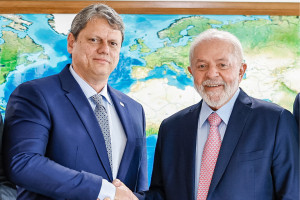 Presidente Lula e Tarc&iacute;sio Freitas