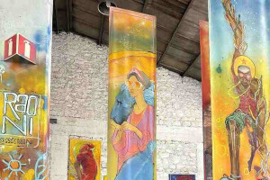 Raoni Assis &eacute; um dos artistas que integra a mostra "EM OBRAS", na Casa do Cachorro Preto