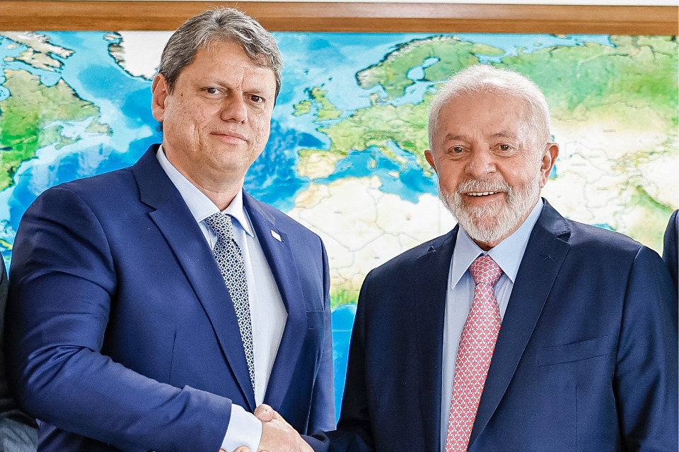 Presidente Lula e Tarcísio Freitas/Foto: Ricardo Stuckert/PR