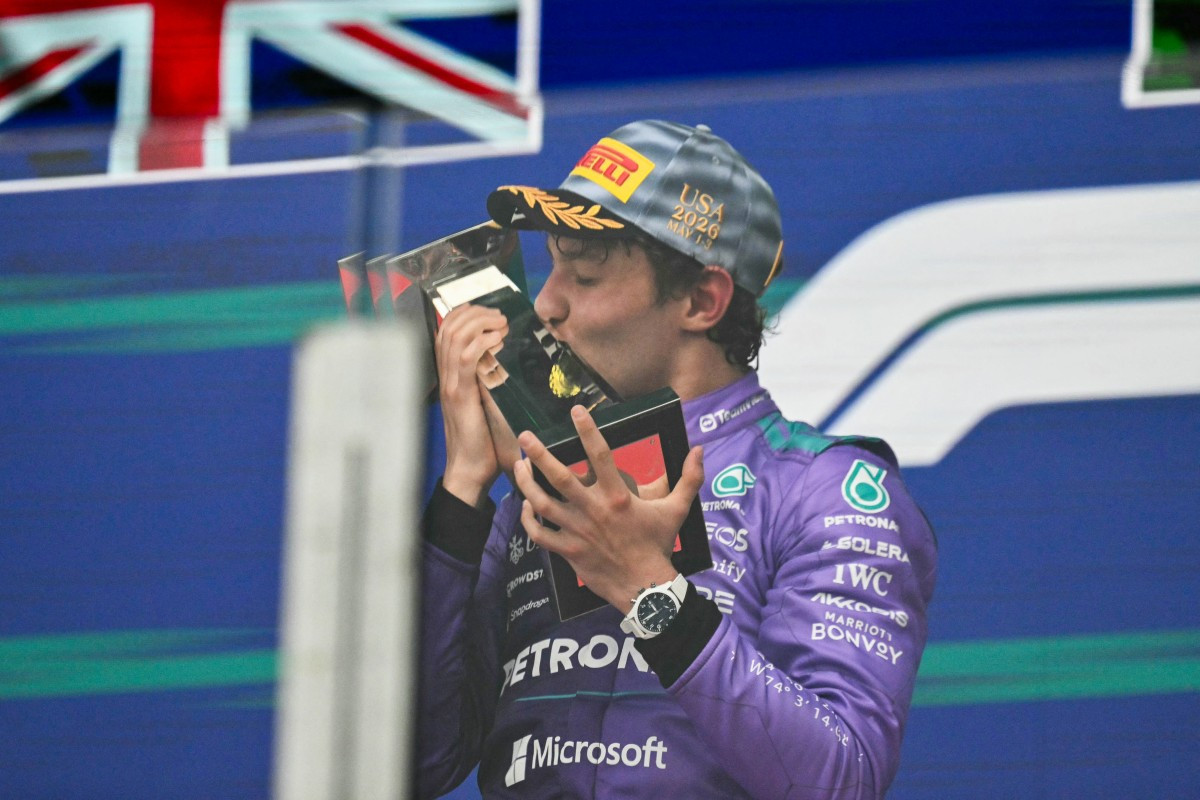 Kimi Antonelli, piloto da Mercedes/CHANDAN KHANNA / AFP