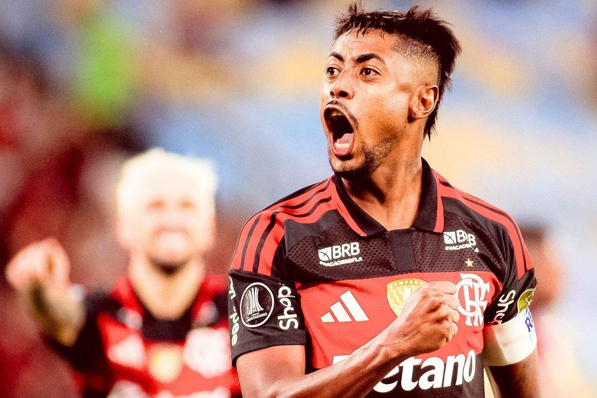 Bruno Henrique. atacante do Flamengo/Adriano Fontes/Flamengo