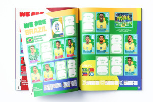 &Aacute;lbum de figurinhas da Copa do Mundo 2026