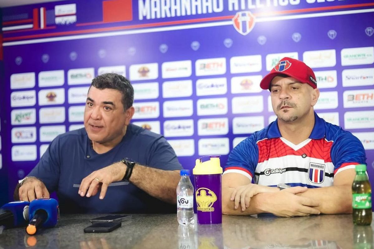 Jerson Testoni, técnico do Maranhão/Iury Oliveira/Maranhão 
