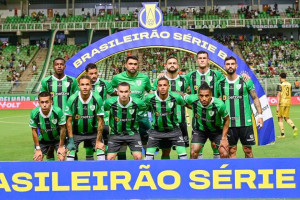 Elenco do Am&eacute;rica-MG na S&eacute;rie B do Campeonato Brasileiro