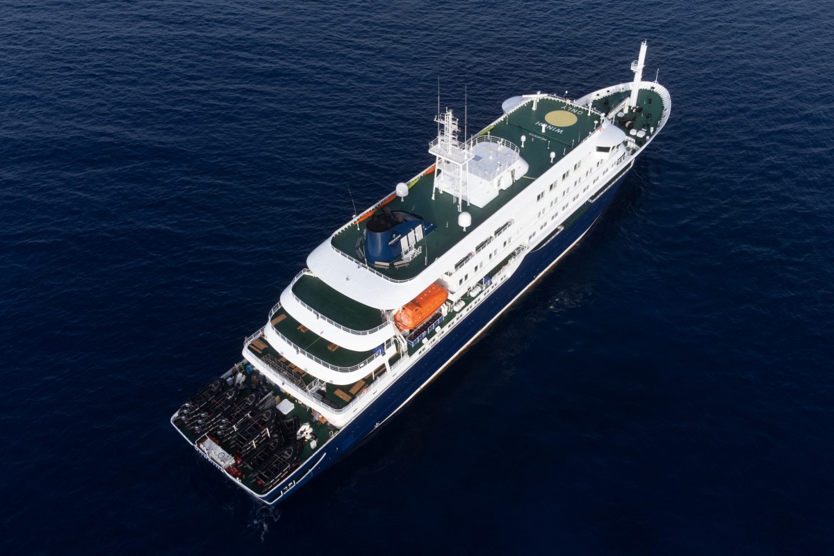 Cruzeiro MV Hondius está em Cabo Verde/ AFP