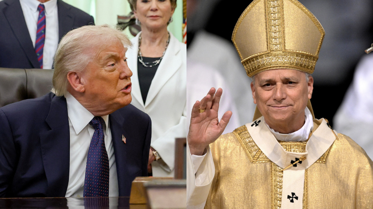 Trump volta a atacar o Papa Leão XIV /AFP